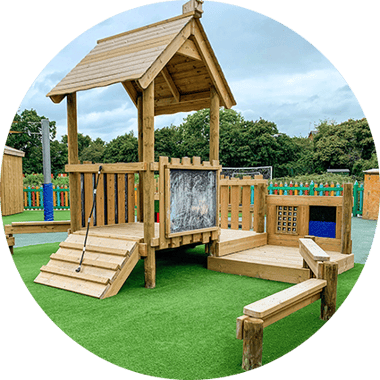 a low level play tower